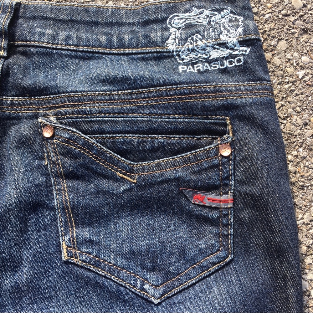 Parasuco Straight Leg Low Rise Jeans